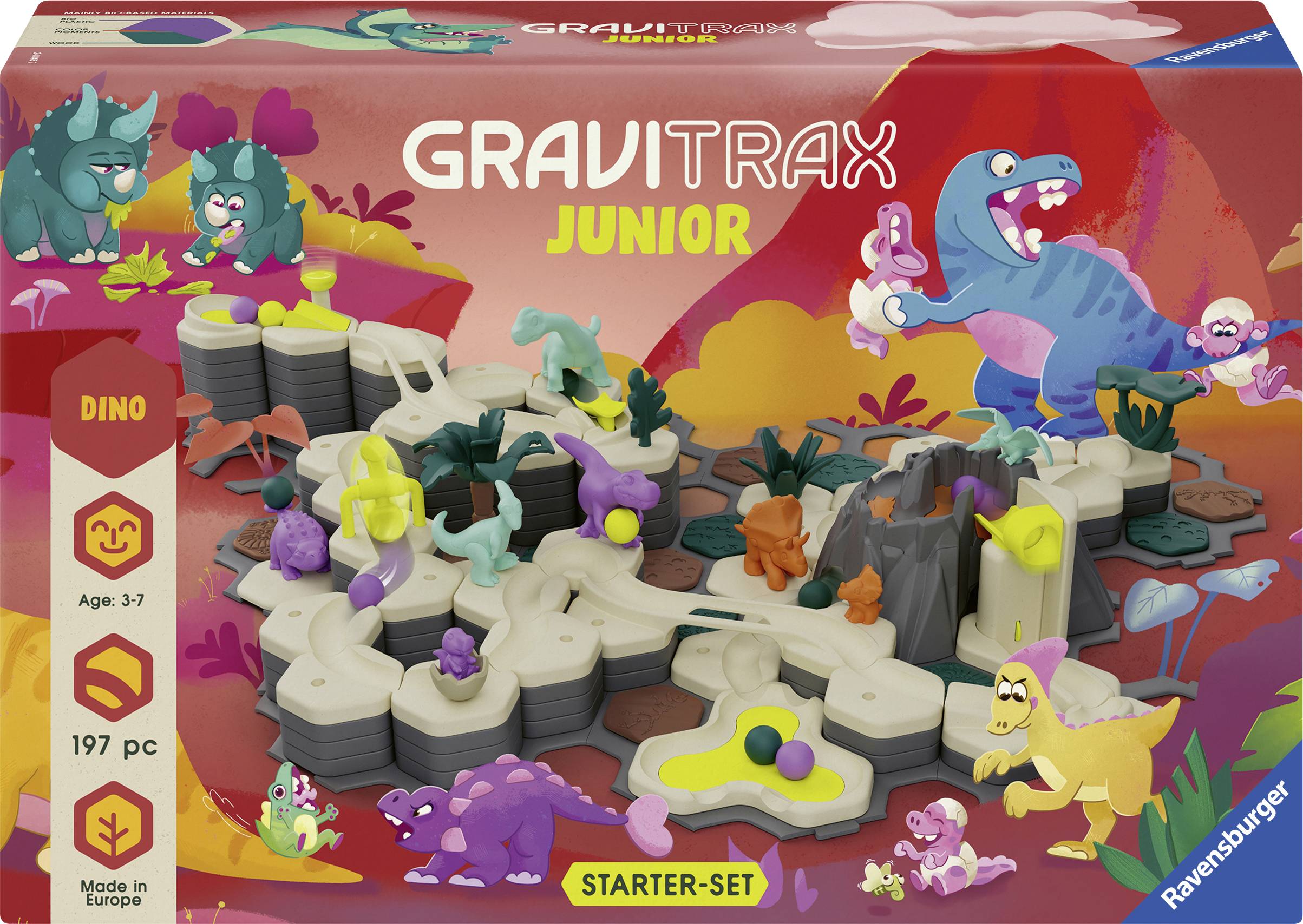 Ravensburger GraviTrax Junior - Zestaw startowy XXL Dino GraviTrax Junior - Starter-Set XXL Dino 24845 - obrazek 1