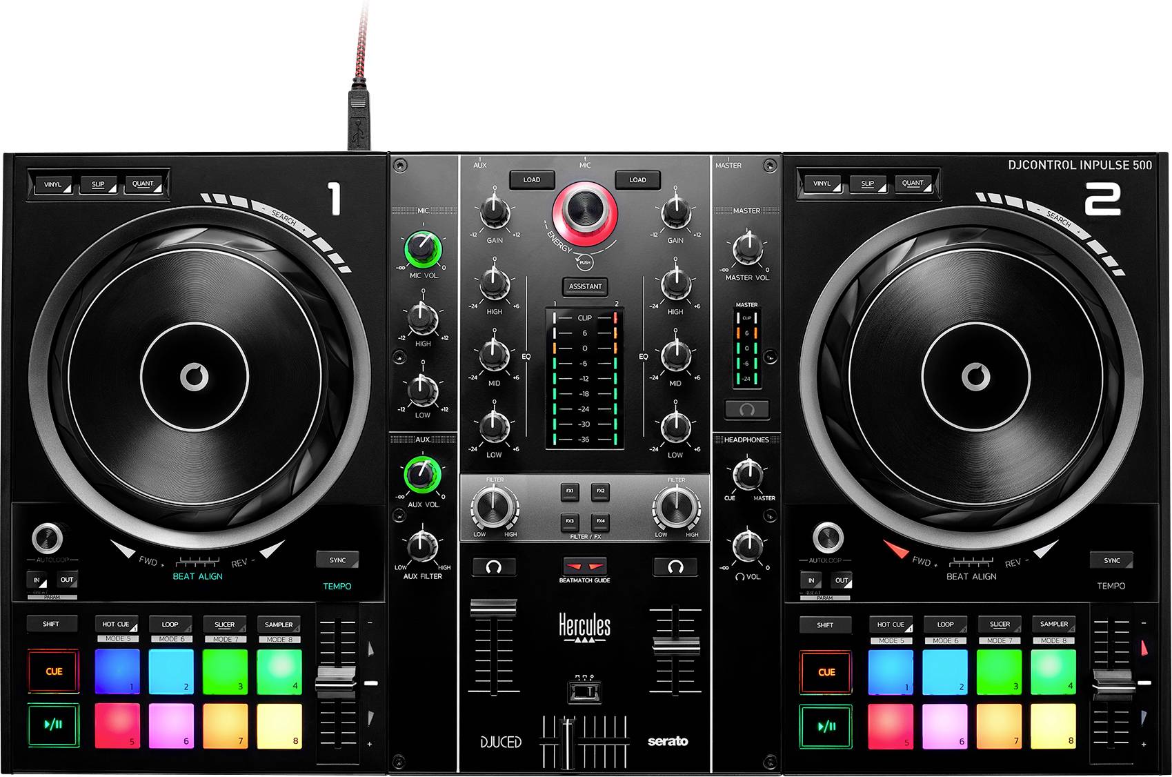 Kontroler DJ Hercules DJ Control Inpulse 500 - obrazek 1