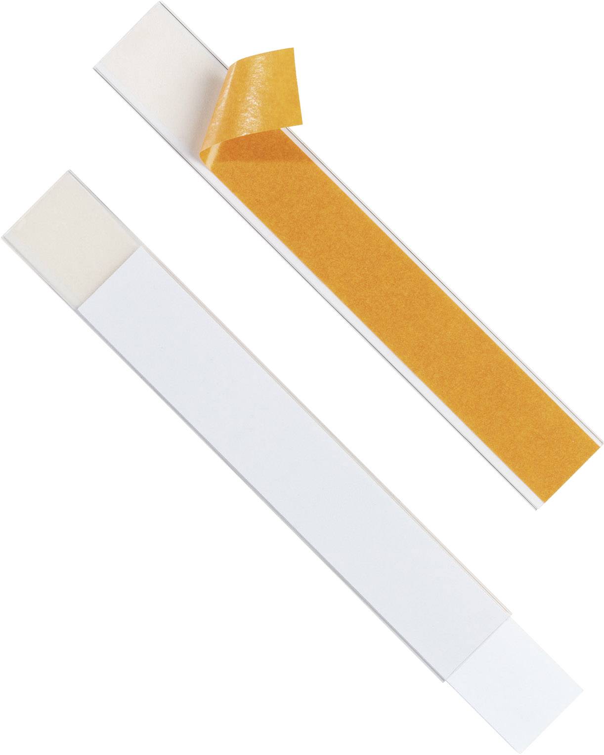 Okienko opisowe Durable 803019 (S x W) 200 mm x 30 mm z wymienną wkładką, z możliwością przycięcia na wymiar 5 szt. - obrazek 1
