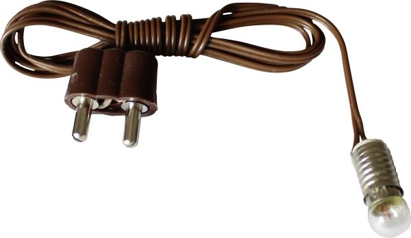 Oświetlenie 3,5 V / E 5,5, dł. kabla z wtyczką 60 cm