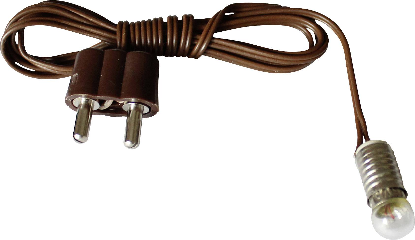 Oświetlenie 3,5 V / E 5,5, dł. kabla z wtyczką 60 cm - obrazek 1