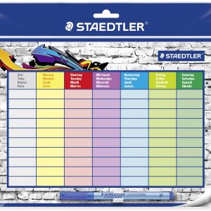 Kalendarz ścienny Staedtler Stundenplan 641 SP2, 1 szt. Kalendarz ścienny Staedtler Stundenplan 641 SP2, 1 szt.