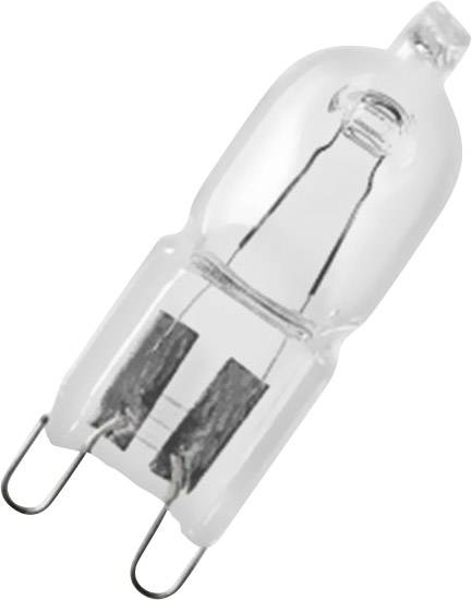 OSRAM żarówka halogenowa 43 mm 230 V G9 25 W EEK G (A – G) ciepła biel Gniazdo pinowe Specyfikacja żarówki:regulacja nat