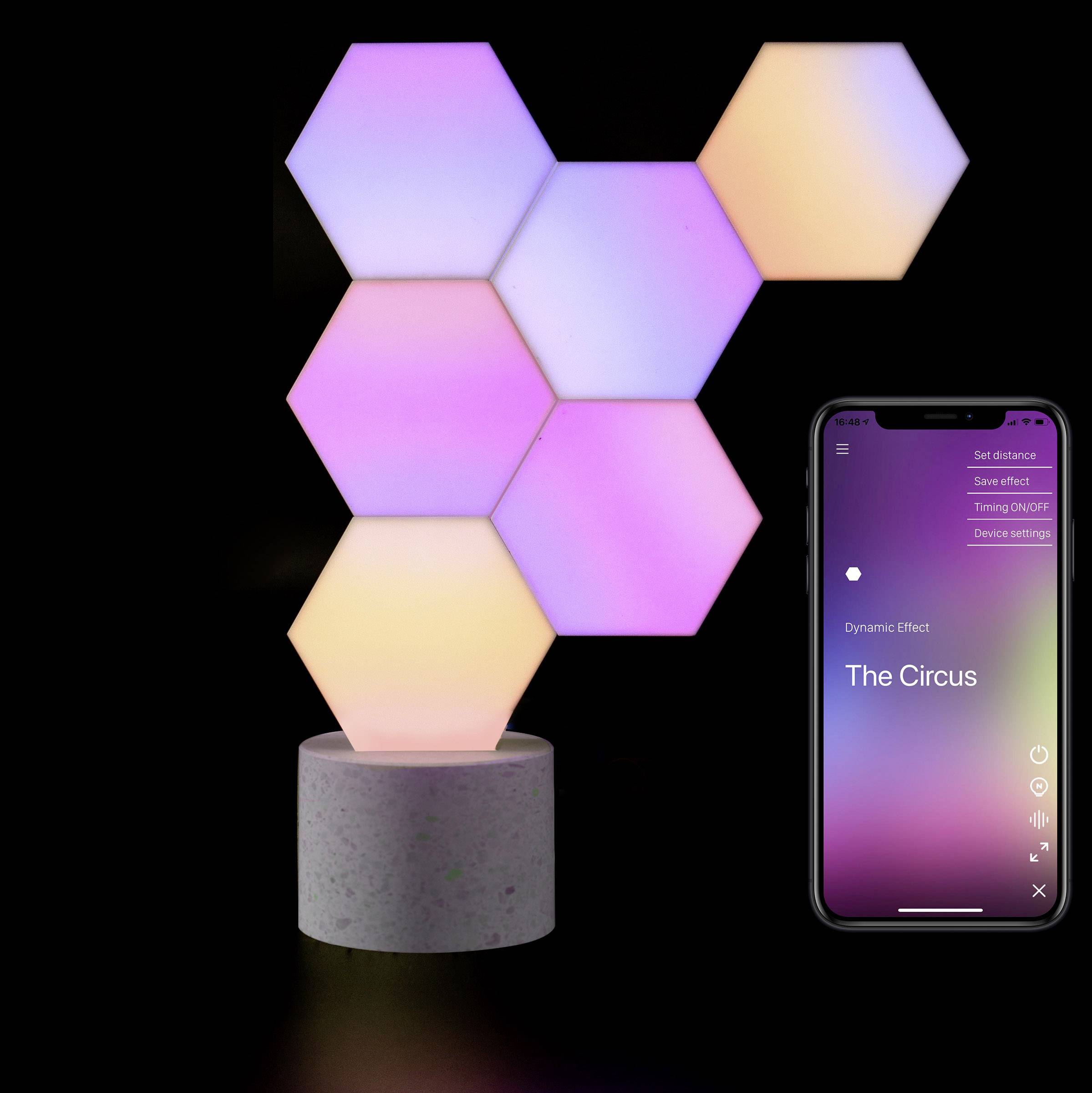 Cololight System oświetlenia Smart Home Cololight (Zestaw startowy, zaw. moduł rozszerzający) RGBW Alexa, Google Home - obrazek 1