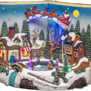 Konstsmide 4218-000 Sceneria LED Książka z dziećmi RGBW LED kolorowy możliwość wyboru zasilania, z przełącznikiem Konstsmide 4218-000 Sceneria LED Książka z dziećmi RGBW LED kolorowy możliwość wyboru zasilania, z przełącznikiem
