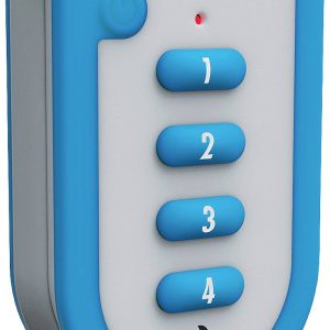 m-e modern-electronics Odyon ODYON pro HS-4 Bezprzewodowy nadajnik ręczny, Pilot zdalnego sterowania z kontrolą odbioru m-e modern-electronics Odyon ODYON pro HS-4 Bezprzewodowy nadajnik ręczny, Pilot zdalnego sterowania z kontrolą odbioru
