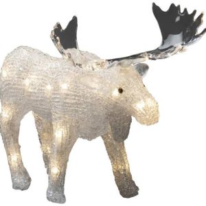 Figurka akrylowa Konstsmide 6225-103 Łoś ciepła biel ciepły biały Figurka akrylowa Konstsmide 6225-103 Łoś ciepła biel ciepły biały