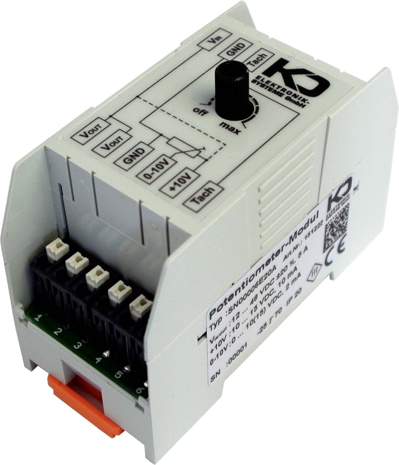 Regulator prędkości KD Elektronik E000008E 151222, 1 szt. - obrazek 1