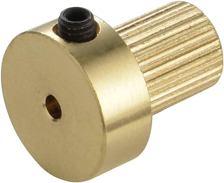 mosiądz Wkładka sprzęgu Modelcraft Średnica otworu: 4 mm (Ø x D) 13 mm x 15 mm - obrazek 1