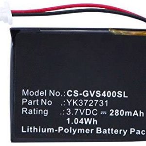 Beltrona Akumulator do nawigacji Zamiennik oryginalnego akumulatora PL482730, YK372731 3.7 V 280 mAh