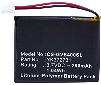 Beltrona Akumulator do nawigacji Zamiennik oryginalnego akumulatora PL482730, YK372731 3.7 V 280 mAh - obrazek 1