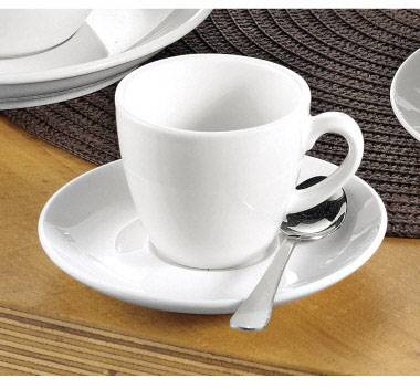 Esmeyer filiżanka do espresso Bistro 433-214 spodek biały 6 sztuk/op. - obrazek 1