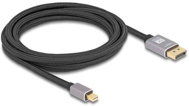 Kabel DisplayPort DisplayPort 1.4 Delock 81093 81093, Mini DisplayPort do DisplayPort, 3 m - obrazek 1
