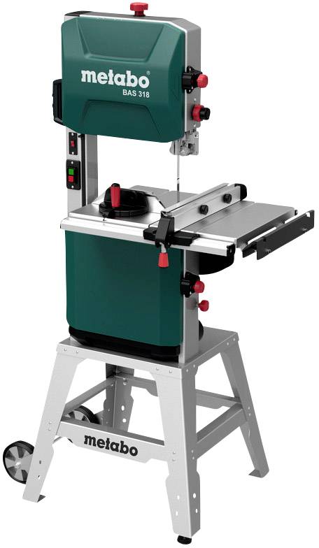 Piła taśmowa Metabo BAS 318 Precision WNB Głębokość cięcia (maks.) 170 mm 230 V 900 W