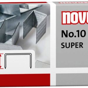 Novus Office 040-0003 Typ zszywek: No. 10 Spinacz 1000 szt. Wydajność zszywania: 20 ark. (80 g/m²) Novus Office 040-0003 Typ zszywek: No. 10 Spinacz 1000 szt. Wydajność zszywania: 20 ark. (80 g/m²)