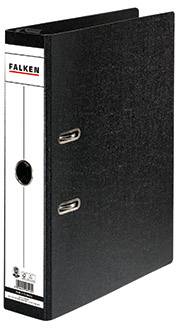 Segregator do zawieszenia Falken Falken 70mm DIN A4 Hartpappe schwarz 11285459, 1 szt. - obrazek 1