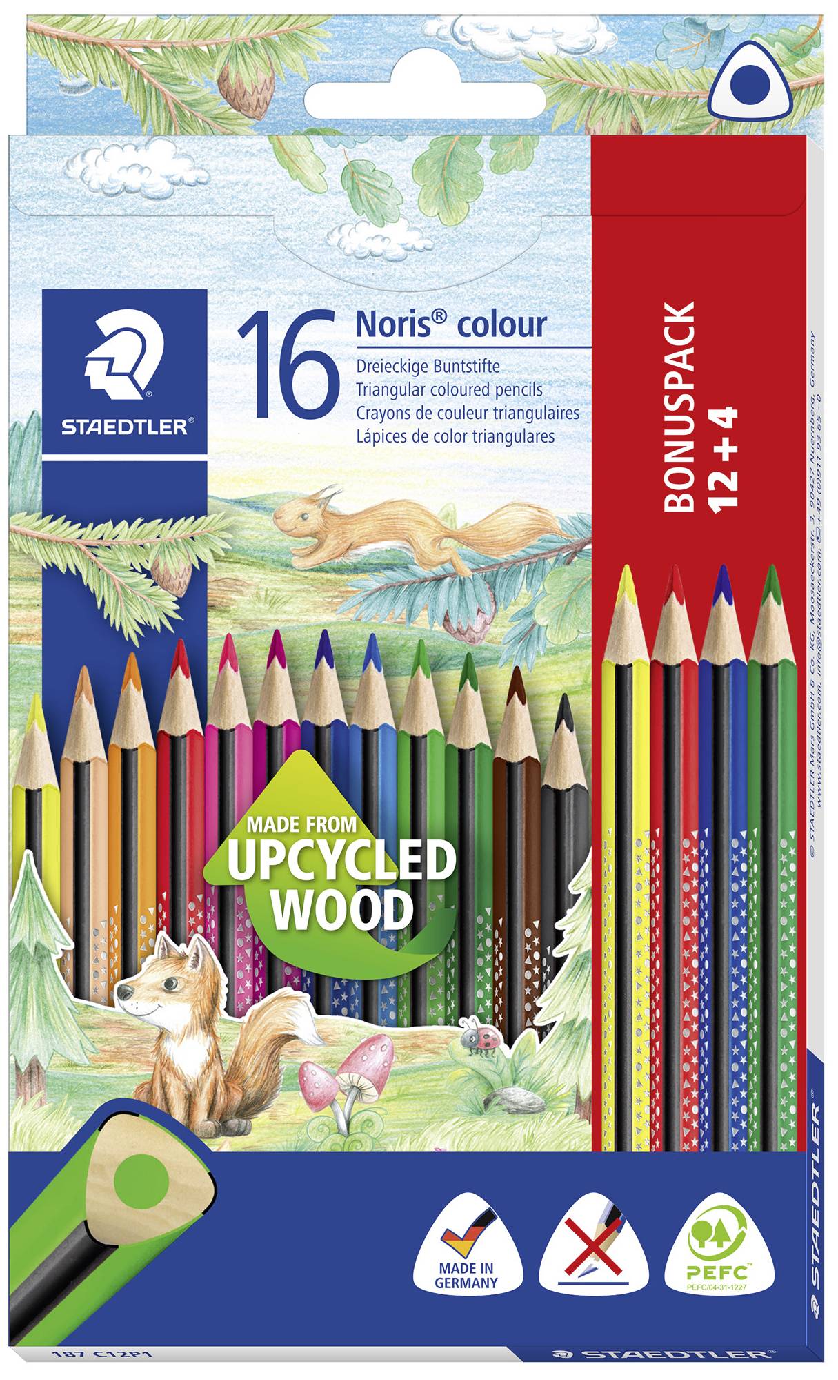 Wkład kolorowy Staedtler Noris 187 C12P1 1 zest. - obrazek 1