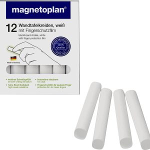 magnetoplan Kreda do tablicy 12307 biały 12 szt. magnetoplan Kreda do tablicy 12307 biały 12 szt.