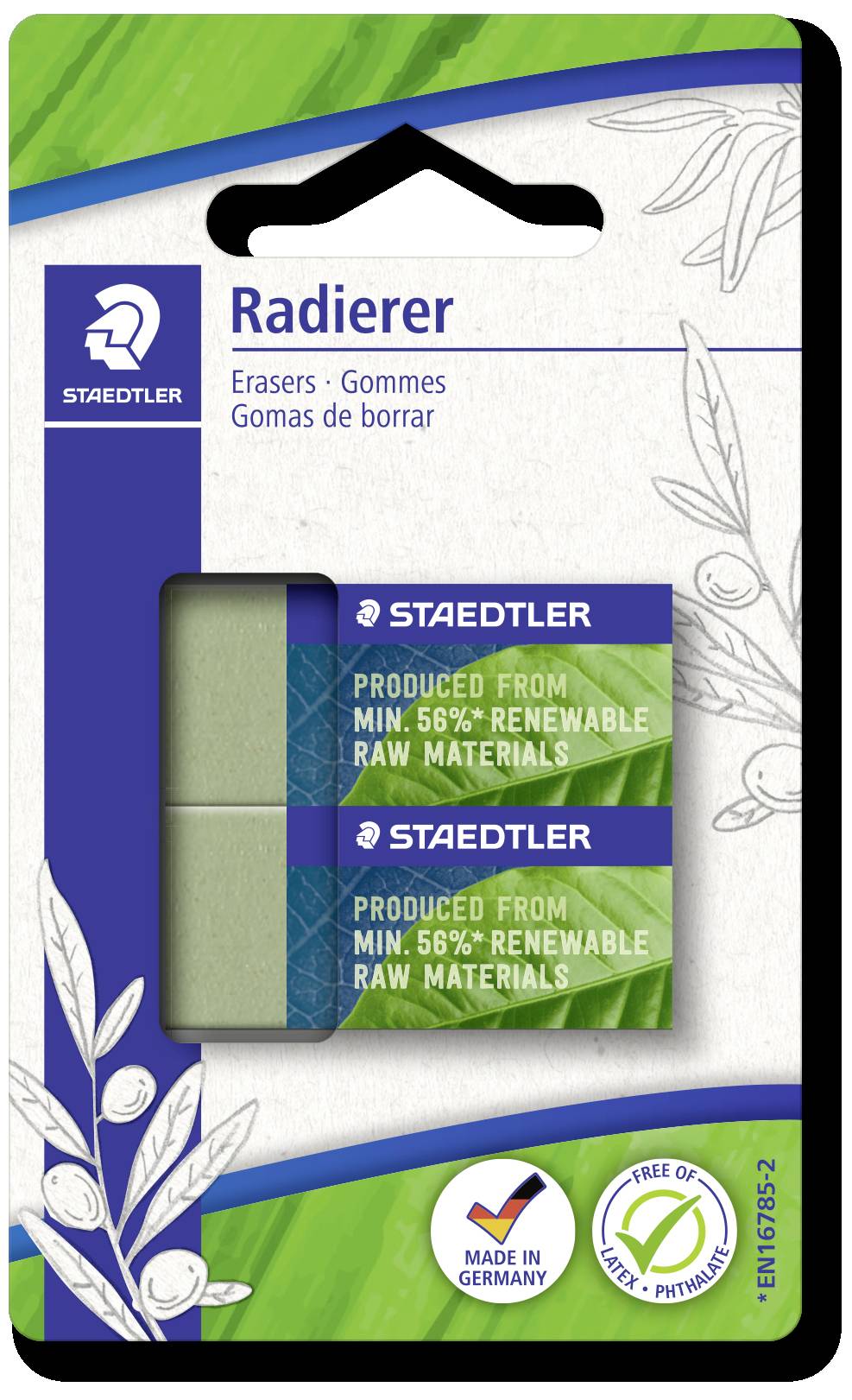 Staedtler 526 83 526 83BK2 Gumka - obrazek 1
