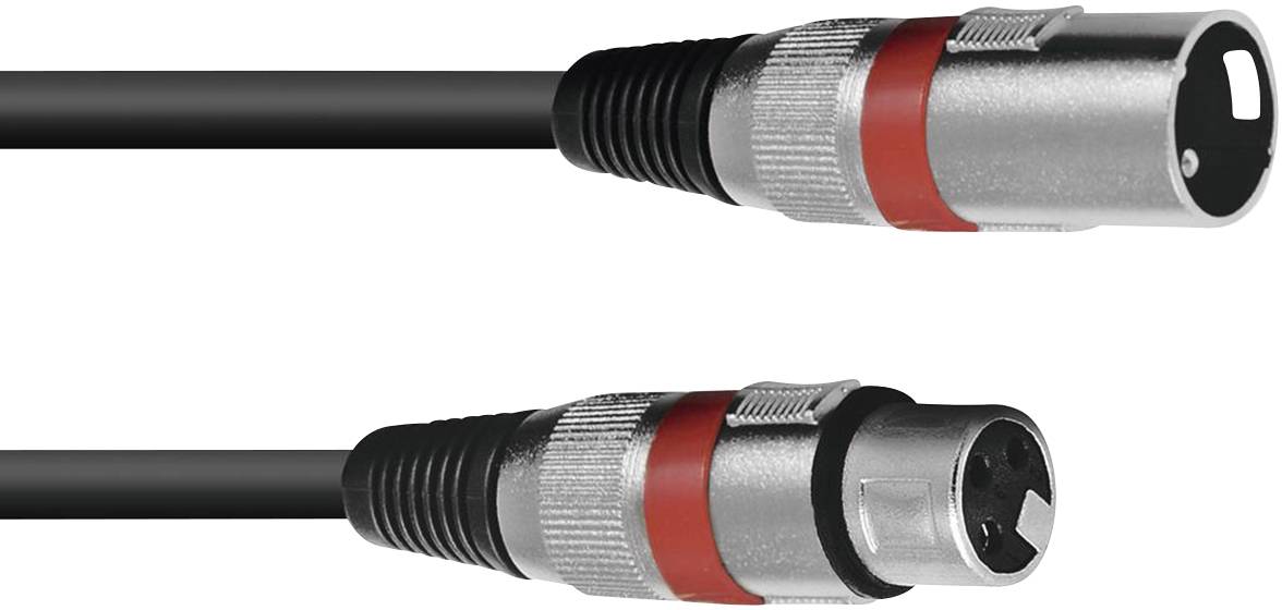 kabel XLR Omnitronic 3022050R 3022050R, 5.00 m, 1 szt. - obrazek 1