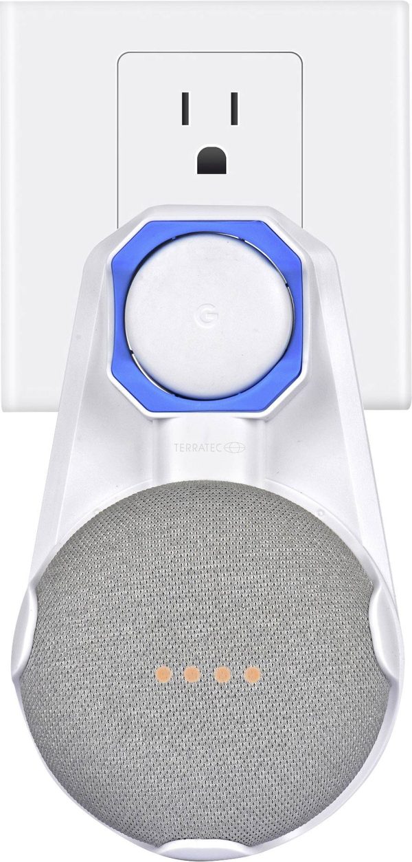 Terratec Hold ME Google Uchwyt ścienny biały Pasuje do (Asystent mowy):Google Home Mini