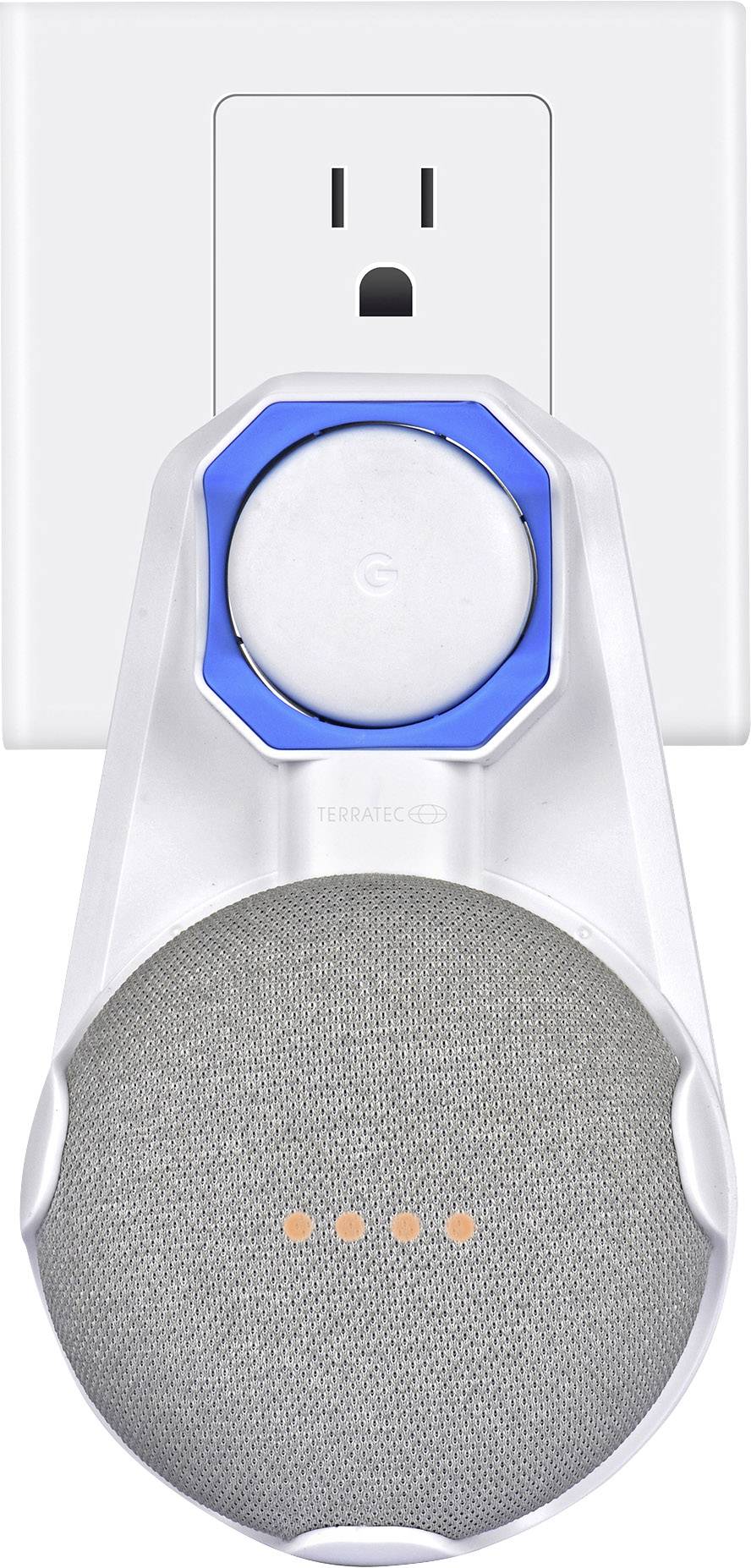Terratec Hold ME Google Uchwyt ścienny biały Pasuje do (Asystent mowy):Google Home Mini - obrazek 1