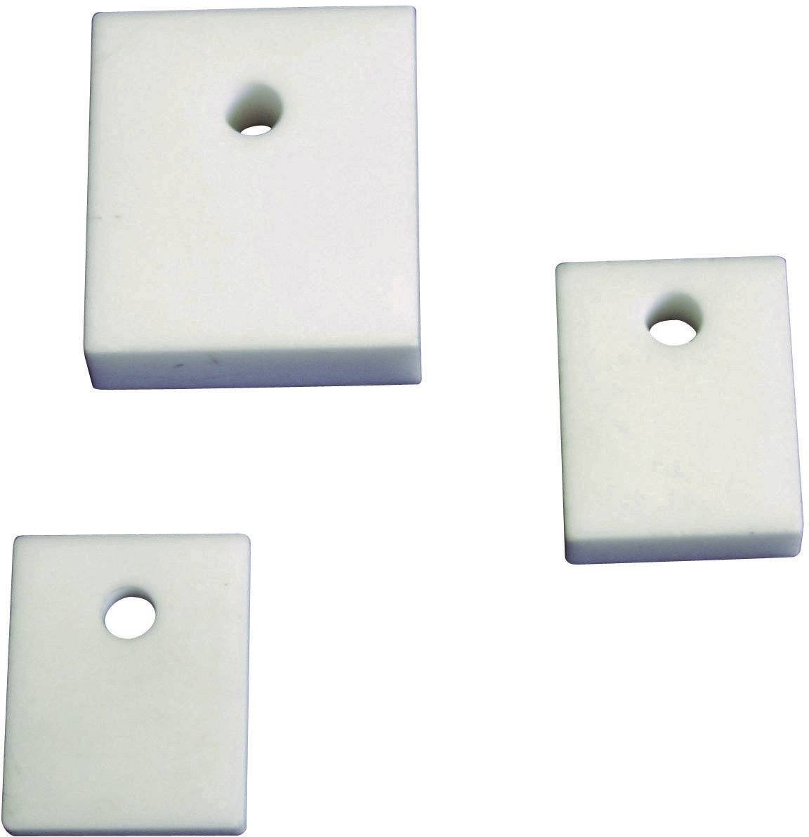Płytka izolacyjna ceramiczna QuickCool 5061-00221C, TO220E-1,6, 1,6 mm, 25 W/mK - obrazek 1