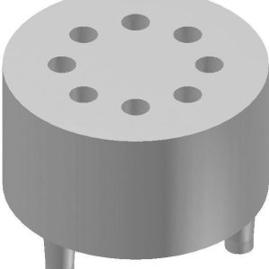 Gniazdo dystansowe Fischer Elektronik MS 58-7, pasuje do TO 5, 8 pin, Gniazdo dystansowe Fischer Elektronik MS 58-7, pasuje do TO 5, 8 pin,