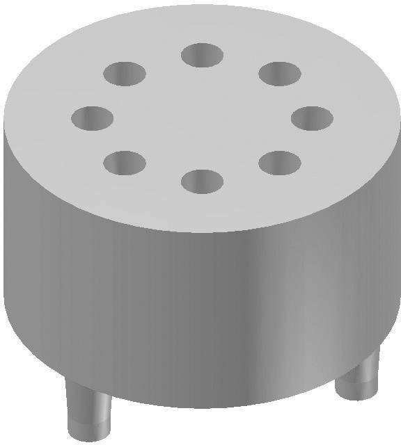 Gniazdo dystansowe Fischer Elektronik MS 58-7, pasuje do TO 5, 8 pin,