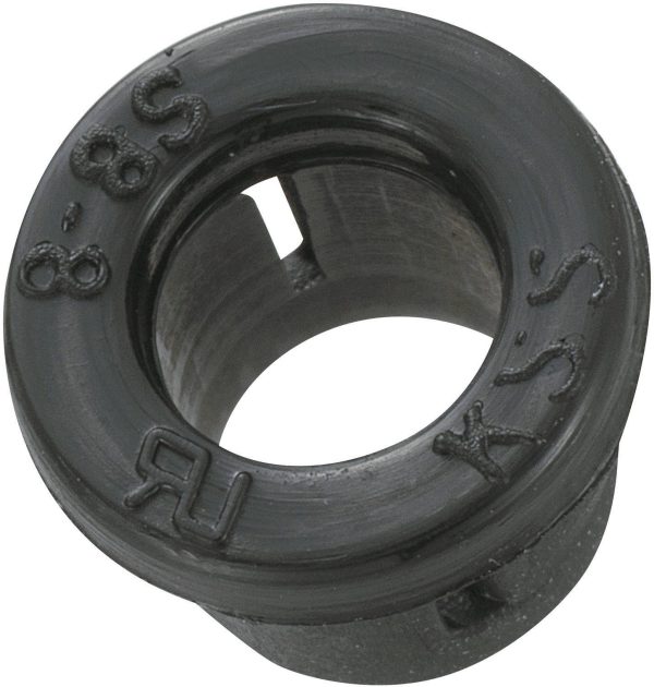 TRU COMPONENTS TC-SBR8203 Przepust kablowy Maksymalna średnica mocowania 5.8 mm Maksymalna grubość płytki 2.2 mm poliami