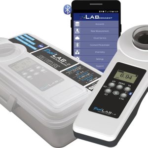 Water ID PoolLab 1.0 Photometer Fotometr chloru, zasadowość, wartość pH, aktywny tlen, kwas cyjanurowy, brom, dwutlenek Water ID PoolLab 1.0 Photometer Fotometr chloru, zasadowość, wartość pH, aktywny tlen, kwas cyjanurowy, brom, dwutlenek