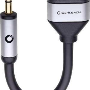 Audio adapter Y Oehlbach i-Connect J-AD 60021, Jack, 10.00 cm Audio adapter Y Oehlbach i-Connect J-AD 60021, Jack, 10.00 cm