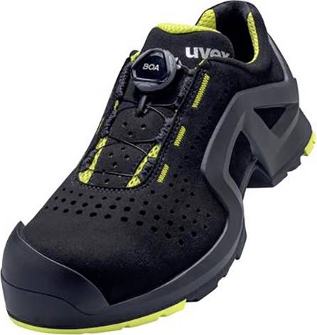 uvex 6568 6568244 Obuwie ochronne S1P Rozmiar buta (EU): 44 czarny/żółty 1 par(a)