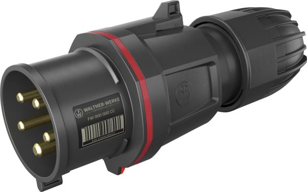 Złacze męskie CEE Walther Werke FW231506CC 32 A 230 V, 400 V