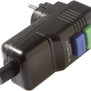 Wtyczka z wyłącznikiem RCD ASSchwabe 45209, 3680 W, prąd różnicowy 30 mA, czarna Wtyczka z wyłącznikiem RCD ASSchwabe 45209, 3680 W, prąd różnicowy 30 mA, czarna