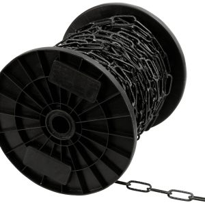 Łańcuch dekoracyjny czarny stal SWG 68015372975 40 m Łańcuch dekoracyjny czarny stal SWG 68015372975 40 m