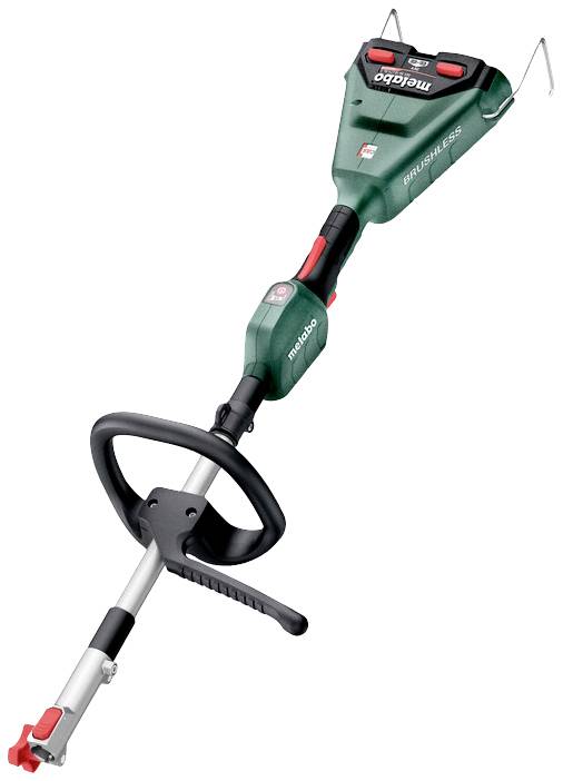 Metabo 601725850 MA 36-18 LTX BL Q akumulatorowy Uniwersalny uchwyt do nożyc do trawy bez akumulatora, Bez ładowarki