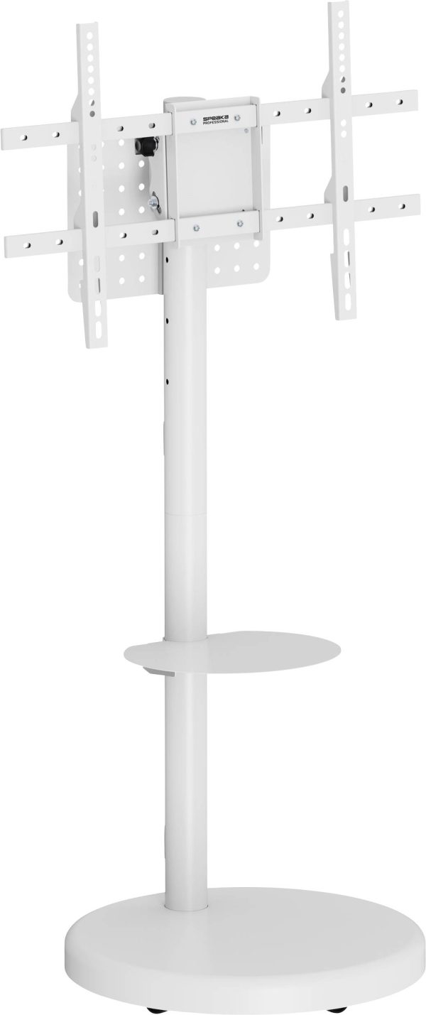 SpeaKa Professional SP-TVS-800 Stojak na kółkach do telewizora 94,0 cm (37″) – 218,4 cm (86”) Stojak podłogowy, Uchylny,
