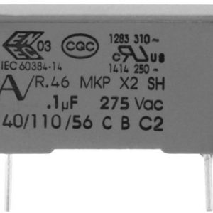 Kemet R46KR410000M1M 20 % 275 V Kondensator przeciwzakłóceniowy MKP 1 szt. Kemet R46KR410000M1M 20 % 275 V Kondensator przeciwzakłóceniowy MKP 1 szt.