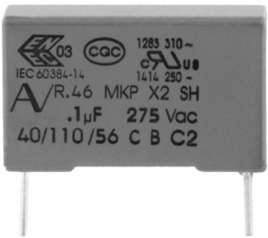 Kemet R46KR410000M1M 20 % 275 V Kondensator przeciwzakłóceniowy MKP 1 szt. - obrazek 1