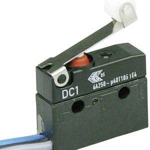 Mikroprzełącznik DC1C-C3RB 250 V/AC 6 A 1 x wł/(wł) ZF IP67 chwilowy 1 szt. Mikroprzełącznik DC1C-C3RB 250 V/AC 6 A 1 x wł/(wł) ZF IP67 chwilowy 1 szt.