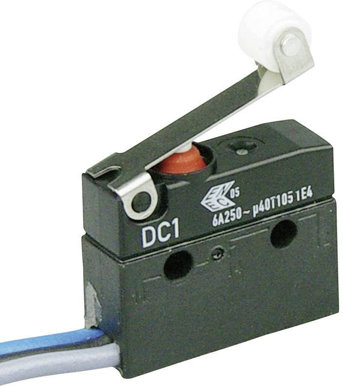 Mikroprzełącznik DC1C-C3RB 250 V/AC 6 A 1 x wł/(wł) ZF IP67 chwilowy 1 szt. - obrazek 1