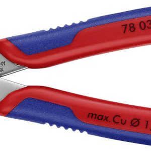 Szczypce do PCB Knipex Super-Knips 78 03 125, 125 mm, 54 HRC, dla elektroników i mechaników Szczypce do PCB Knipex Super-Knips 78 03 125, 125 mm, 54 HRC, dla elektroników i mechaników
