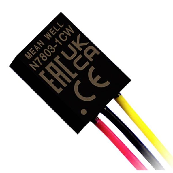 MEAN WELL N7812-1CW Przetwornica DC/DC, 12 W, 1 A, 1 szt.