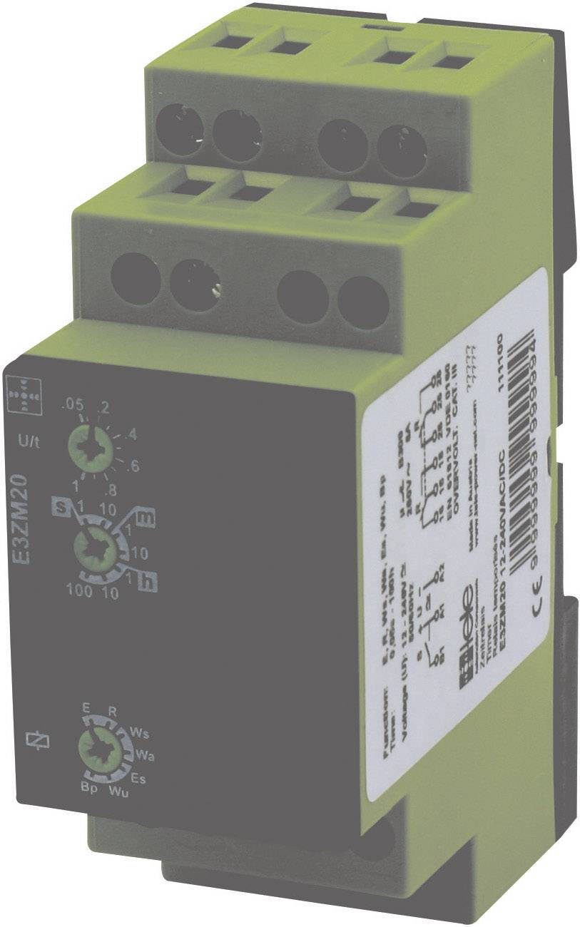 tele 111100 Przekaźnik czasowy E3ZM20 12-240V AC/DC, 250 V/AC, 8 A, 1 szt. - obrazek 1
