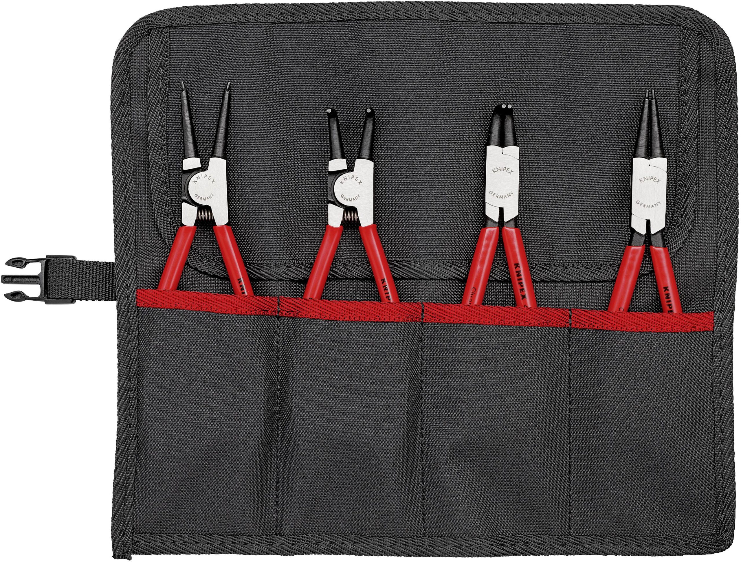 Zestaw szczypiec do pierścieni Segera Knipex 00 19 56 180 mm - obrazek 1