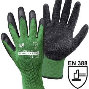 Leipold Doehle 1490-7 SIMPLY Latex Lateks Rękawice robocze Rozmiar rękawic: 7 EN 388, EN 13997:1999 ISO 13997:1999 CAT I