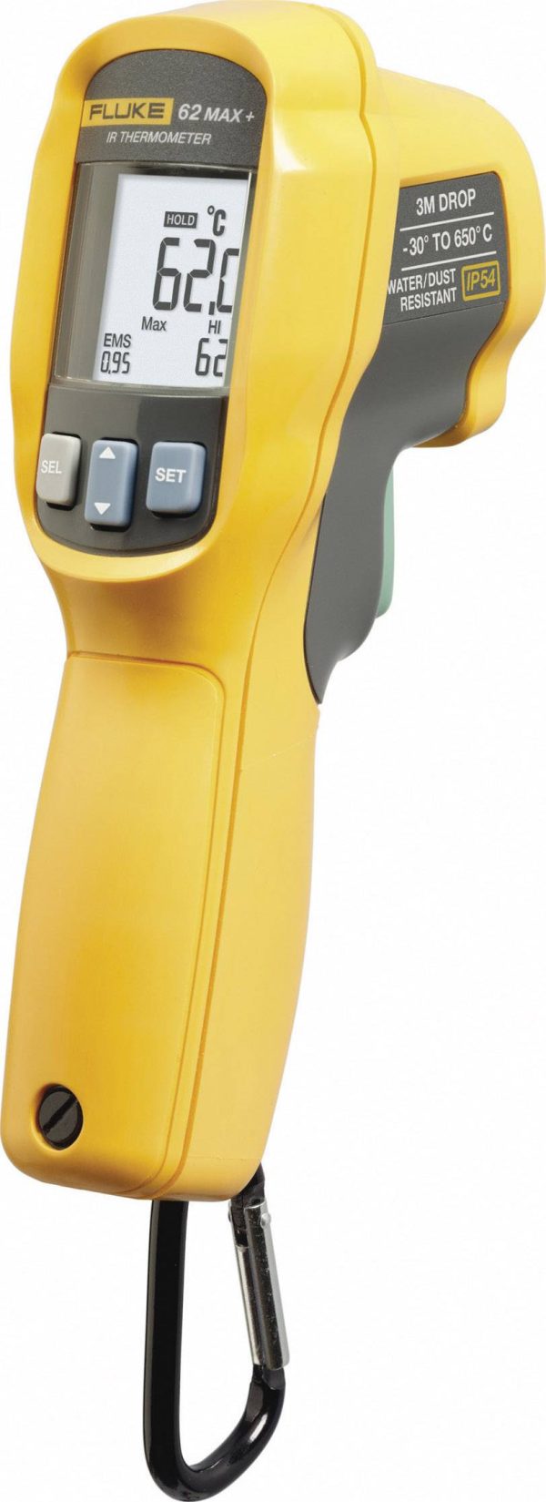 Pirometr Fluke 62 MAX+ Optyka 12:1 -30 – +650 °C