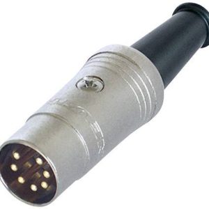 Złącze okrągłe DIN NYS323G Rean AV NYS323G złącze męskie proste Ilość styków: 7 czarny 1 szt. Złącze okrągłe DIN NYS323G Rean AV NYS323G złącze męskie proste Ilość styków: 7 czarny 1 szt.