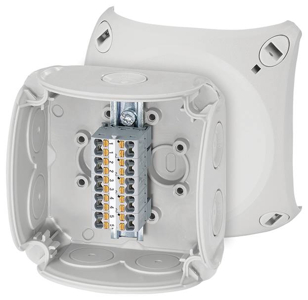 Puszka instalacyjna Hensel DK 0202 P 62000294, 93 mm x 93 mm x 62 mm, 1 szt. - obrazek 1